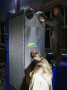 天津电厂 - 海水钛板换热器清洗